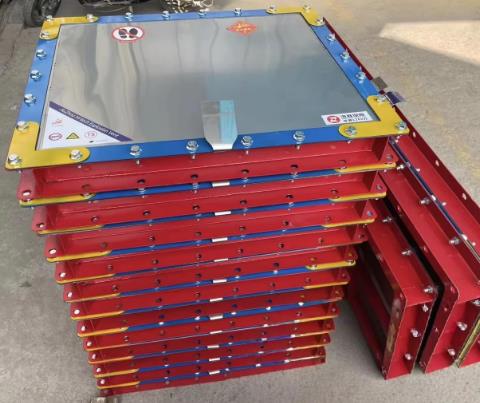 除塵器防爆片泄爆裝置